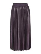 Vinitban Skirt - Noos Knälång Kjol Purple Vila