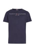 Tommy Hilfiger Essential Tee S/S Marinblå