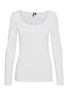 Vero Moda Vmmaxi My Ls Soft Uneck Noos Vit