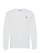 Crew Neck Sweatshirt Tops Sweat-shirts & Hoodies Sweat-shirts White Ly...