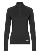 Borg Midlayer Sport Sweat-shirts & Hoodies Fleeces & Midlayers Black B...