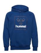 Hmlisam 2.0 Hoodie Sport Sweat-shirts & Hoodies Hoodies Blue Hummel