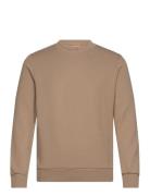 Mmgabel Crew Neck Sweat Tops Sweat-shirts & Hoodies Sweat-shirts Brown...