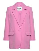 Onllana-Berry L/S Ovs Blazer Tlr Blazers Single Breasted Blazers Pink ...