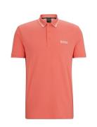 Paddy Pro Sport Polos Short-sleeved Red BOSS