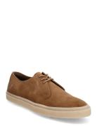 Linden Suede Låga Sneakers Beige Fred Perry