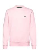 Sweatshirts Tops Sweat-shirts & Hoodies Sweat-shirts Pink Lacoste