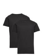 Nkmt-Shirt Slim 2P Noos Tops T-shirts Short-sleeved Black Name It