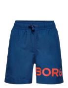Borg Swim Shorts Badshorts Blue Björn Borg