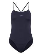 Speedo Womens Endurance+ Thinstrap Marinblå