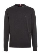 Tommy Hilfiger Pima Org Ctn Cashmere Crew Neck Grå