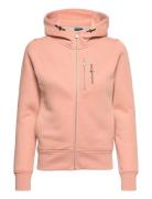 W Gale Zip Hood Sport Sweat-shirts & Hoodies Hoodies Pink Sail Racing