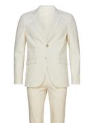 Jprriviera Linen Suit Slim Fit Sn Kostym Cream Jack & J S