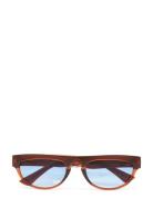Jake Accessories Sunglasses D-frame- Wayfarer Sunglasses Brown A.Kjærb...