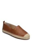 Cameryn Iv Tumbled Leather Espadrille Sandaletter Expadrilles Låga Bro...