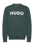 Dem Designers Sweat-shirts & Hoodies Sweat-shirts Khaki Green HUGO