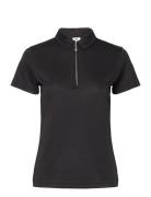 Peoria Ss Polo Shirt Sport T-shirts & Tops Polos Black Daily Sports