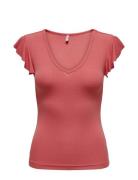 ONLY Onlbelia Cap Sleeve Top Jrs Noos Rosa