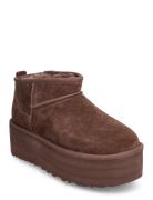 W Cl Ultra Miniplatf Shoes Wintershoes Brown UGG