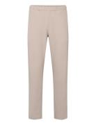 Slhstraight196-Plisse Trouser Ex Bottoms Trousers Casual Beige Selecte...