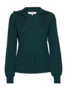 Merino Wool Pullover Tops Knitwear Jumpers Green Rosemunde