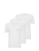 HUGO T-Shirt Rn Triplet P Vit