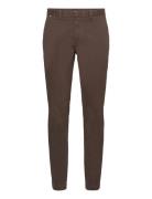 Kaito1 Bottoms Trousers Chinos Brown BOSS