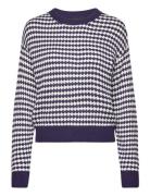 Vero Moda Vmgabi Ls O-Neck Pullover Ga Bf Blå