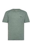 Kammweg S/S M Sport T-shirts Short-sleeved Green Jack Wolfskin