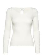 Rosemunde Cotton T-Shirt Vit