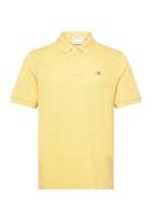 GANT Reg Shield Ss Pique Polo Gul