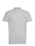 Reg Tonal Shield Ss Polo Tops Polos Short-sleeved Grey GANT