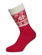 Winter Alpaca 1-Pack Lingerie Socks Regular Socks Red Alpacasocks&Co