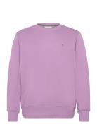 Reg Shield Cneck Sweat Tops Sweat-shirts & Hoodies Sweat-shirts Purple...