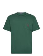 10/1 Jersey-Ssl-Tsh Tops T-shirts Short-sleeved Green Polo Ralph Laure...