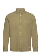 Shirt Héritage Tops Shirts Casual Khaki Green Armor Lux
