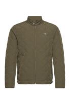 GANT Quilted Windcheater Khaki Green