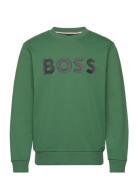 Soleri 02 Tops Sweat-shirts & Hoodies Sweat-shirts Green BOSS