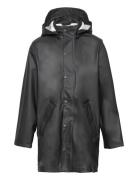 Name It Nkndry Rain Jacket Long 1Fo Noos Svart