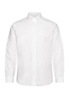 Slhslimrick-Poplin Shirt Ls Noos Tops Shirts Business White Selected H...