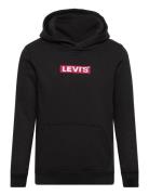 Levi's® Box Tab Pullover Hoodie Tops Sweat-shirts & Hoodies Hoodies Bl...