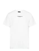 Ørestaden Brygge Cotton Tee Tops T-shirts Short-sleeved White Clean Cu...