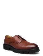 S.T. VALENTIN Lightweight Derby - Grained Leather Brun