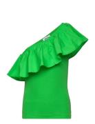 Rebecca Tops T-shirts Sleeveless Green Molo