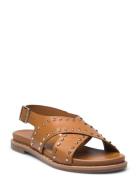 Sandal Platta Sandaler Brown Sofie Schnoor