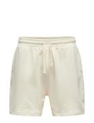 Onskarl Life Mid Thigh Sweat Shorts Bottoms Shorts Casual White ONLY &...