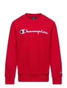 Crewneck Sweatshirt Sport Sweat-shirts & Hoodies Sweat-shirts Red Cham...