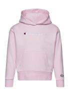 Hooded Sweatshirt Sport Sweat-shirts & Hoodies Hoodies Pink Champion