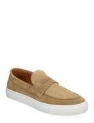 Allan Loafers Låga Skor Beige Playboy Footwear