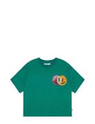 Reinette Tops T-shirts Short-sleeved Green Molo